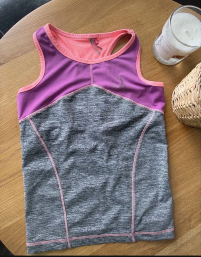 T-shirt sport fitness gym fille 10 ans Orchestra