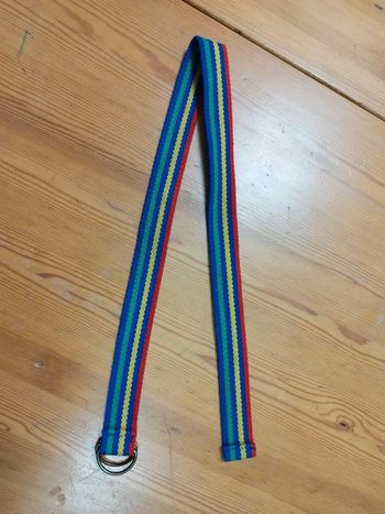 Ceinture multicolore