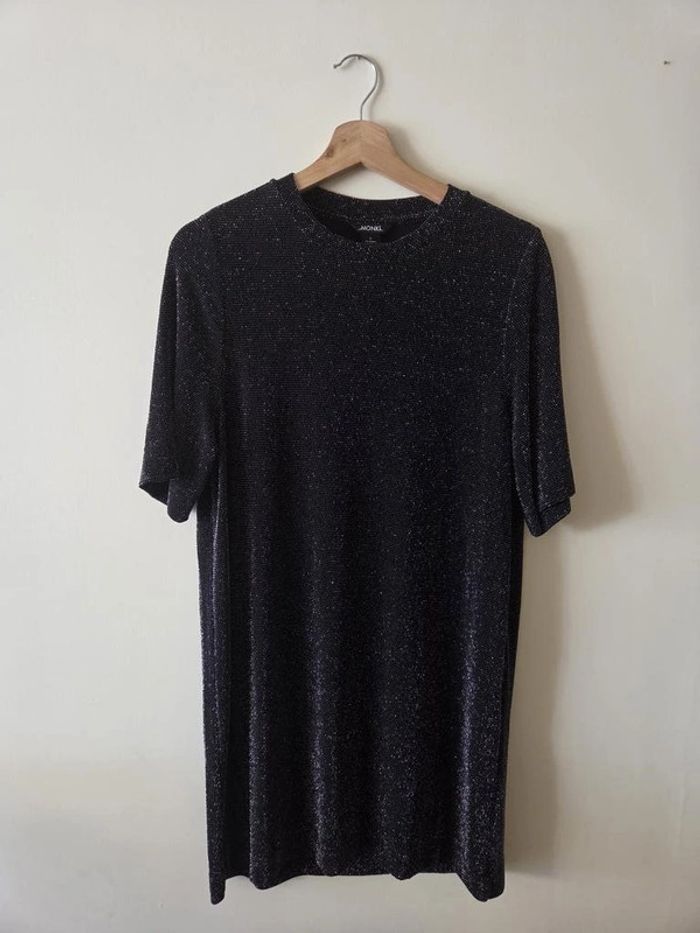 robe Monki noir et argenté taille S - photo numéro 2