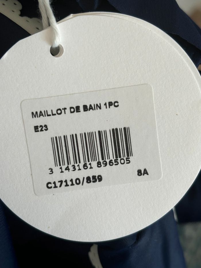 Maillot de bain 1 pièce pour fille Chloé 8 ans Prix FERME - photo numéro 7