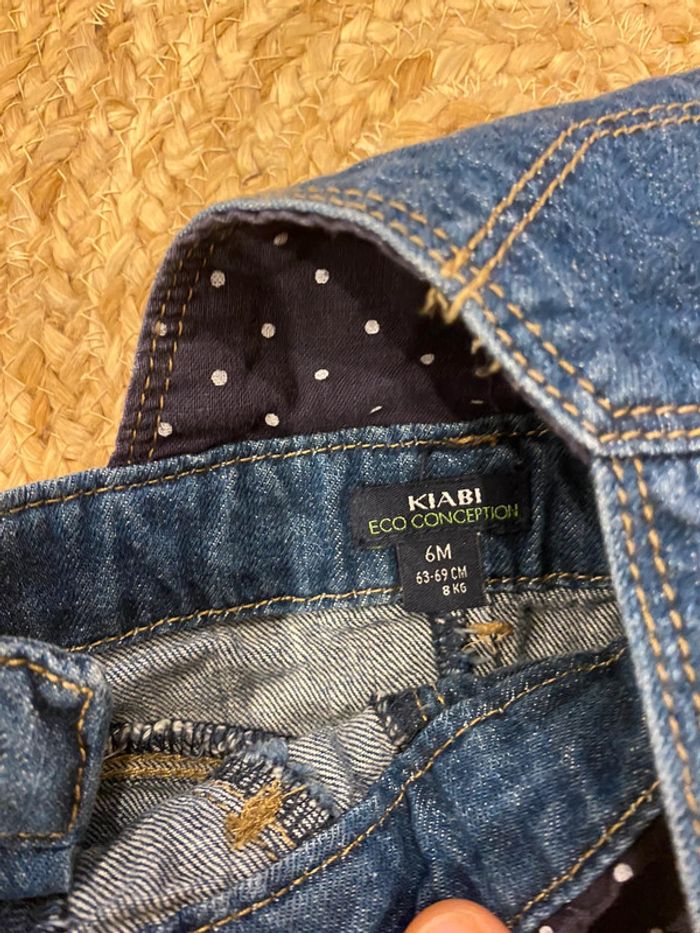Salopette fille 6 mois Kiabi - photo numéro 2