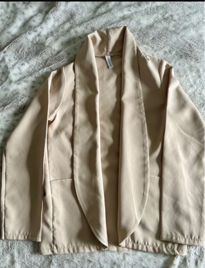 Blazer beige - photo numéro 2