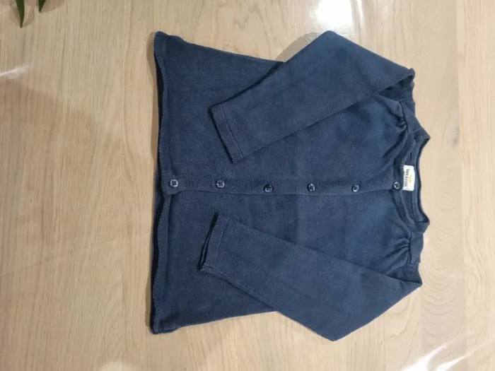 Gilet bleu marine TAO 18M - photo numéro 3