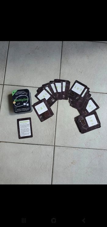 Jeu apprendre multiplication