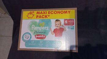 MAXI PACK PAMPERS HARMONIE PANTS TAILLE 5