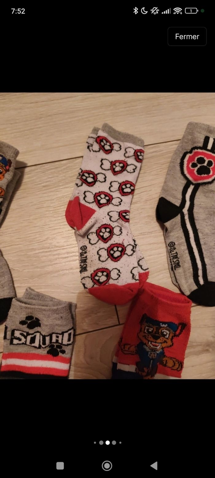 Lot de 8 paires de chaussettes garçon 27/30 - photo numéro 6