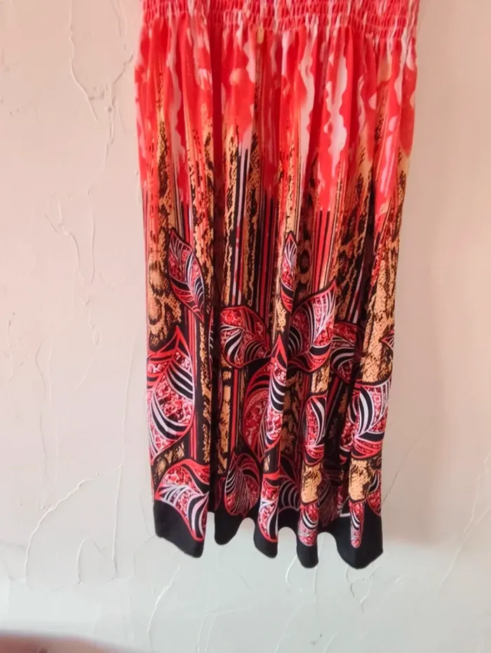 Sublime tunique/ robe courte taille 38 ou M pescecarne rossa - photo numéro 3