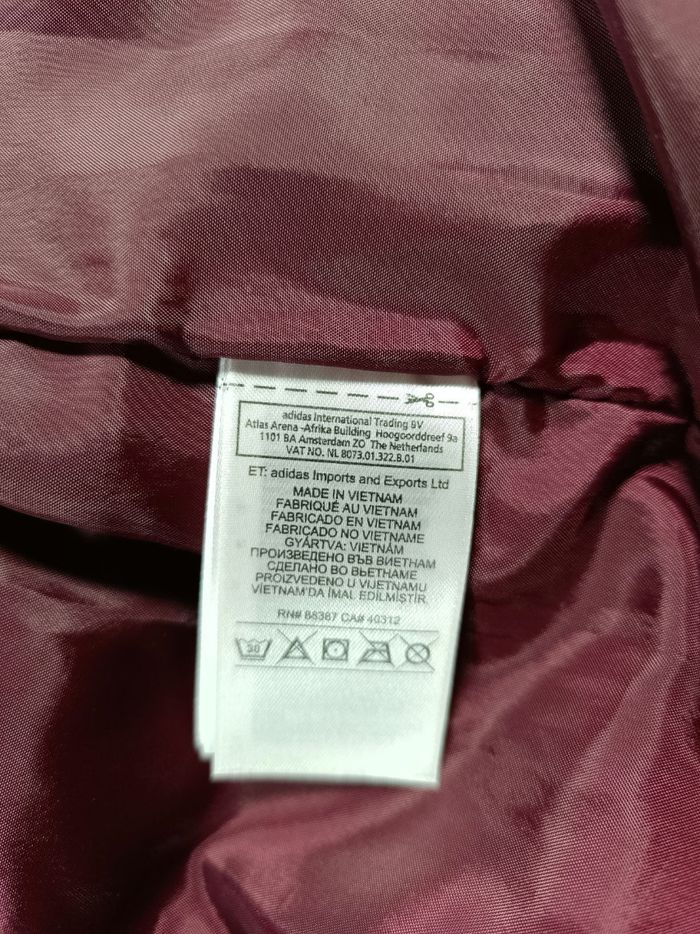 Doudoune/ veste sans manche homme adidas rouge - photo numéro 4