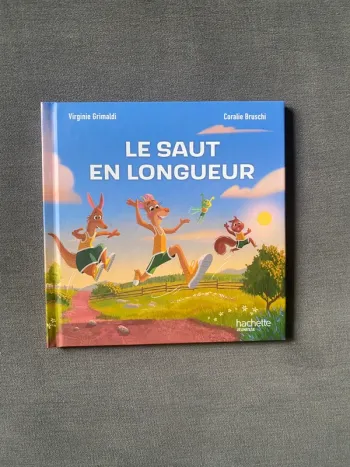 Livre McDonald's esprit sportif le saut en longueur Virginie grimaldi