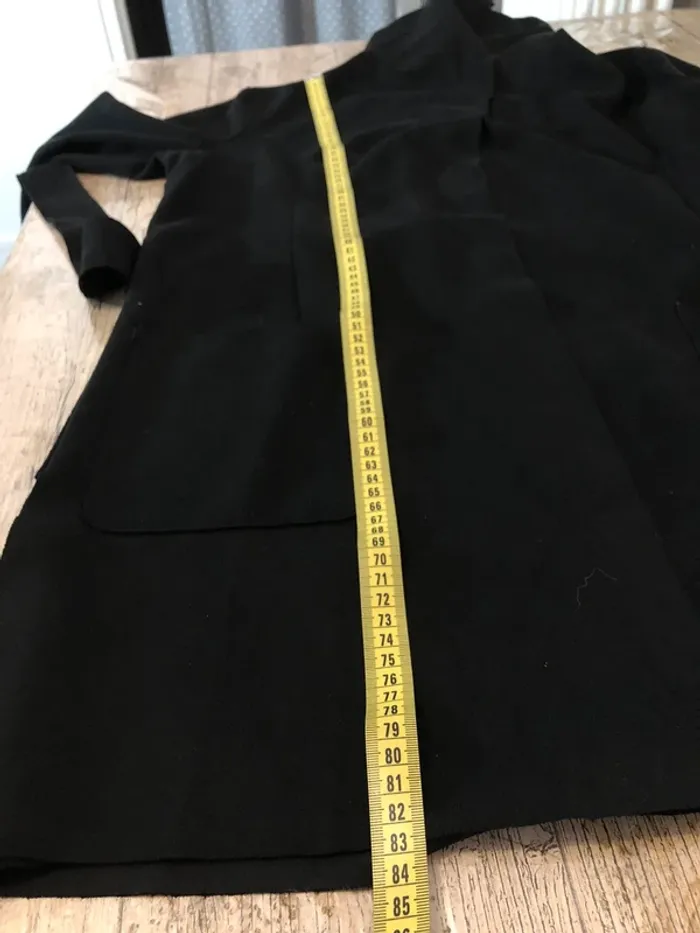 Manteau  noir Zara - photo numéro 13