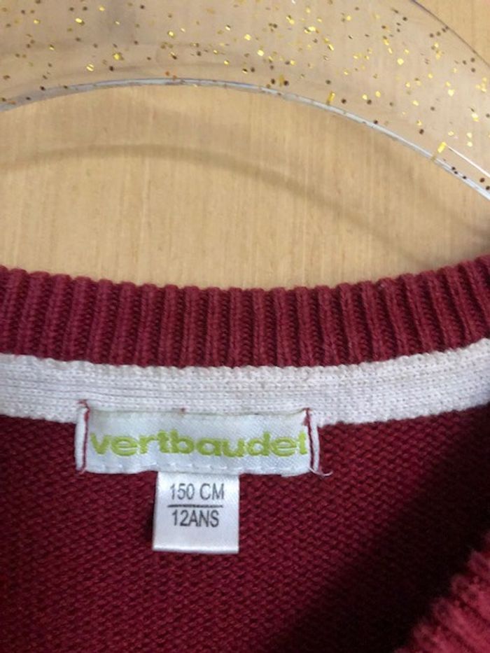 Pull bordeaux 12 ans - photo numéro 4