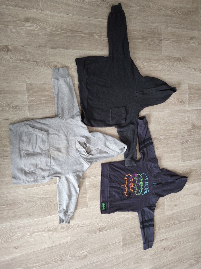 Lot pull garçon Zara H&M Batman - photo numéro 2