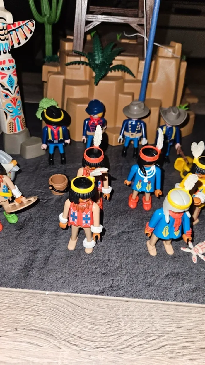 Indien et nordistes playmobil - photo numéro 3
