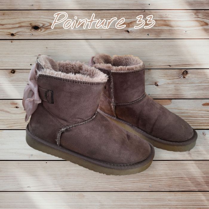⭐ Bottes fourrées Lovely Skull – Pointure 33 ⭐ - photo numéro 3