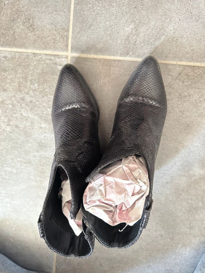 Bottines brillantes Les petites bombes T37 - photo numéro 3