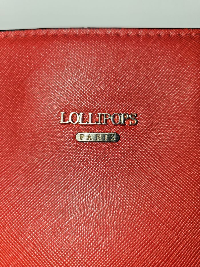 👜 Sac Lollipops – Rouge, clouté – Taille moyenne - photo numéro 3