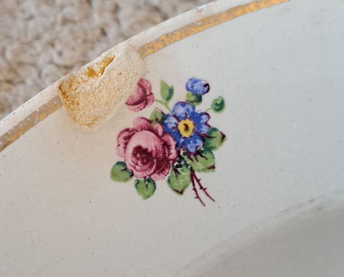 🍽 Ancienne assiette Moulin des Loups Navarre Hamage - photo numéro 4