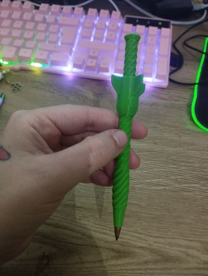 Stylo fidget fusée - photo numéro 3