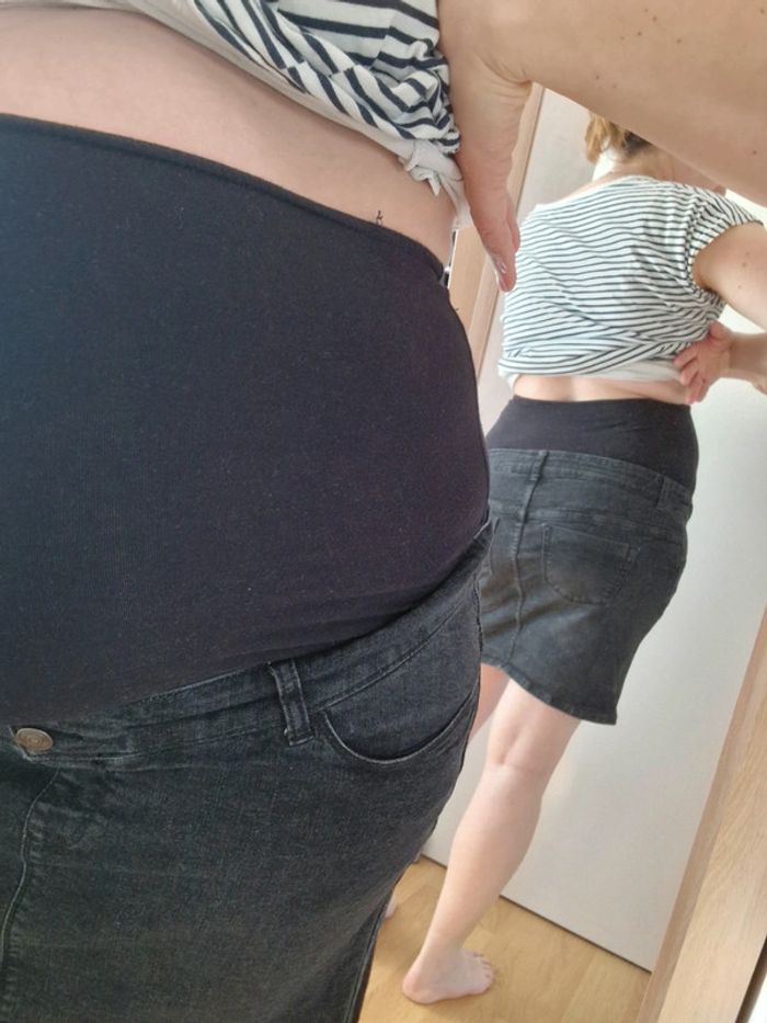 Jupe grossesse taille - photo numéro 3