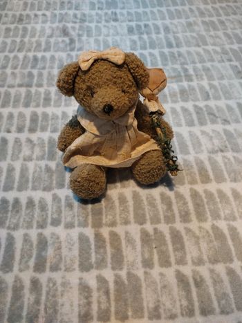 Ours Teddy peluche rétro vintage articulé