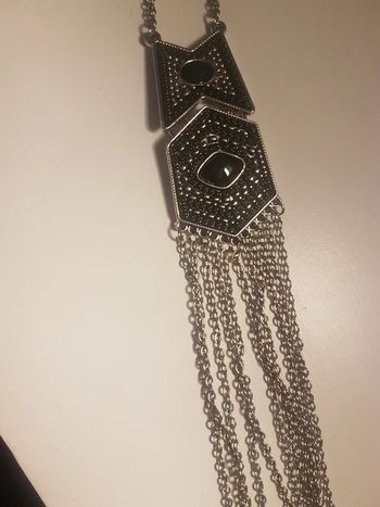 Sautoir collier long éthique