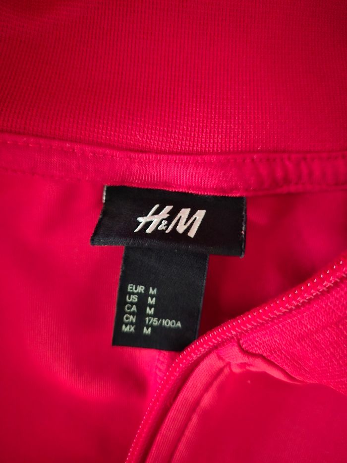 Veste h&m taille M homme rouge - photo numéro 4