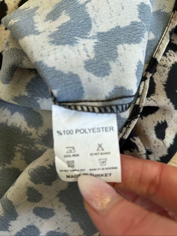 Chemise léopard à manches longues Milan Kiss taille M jamais portée - photo numéro 10