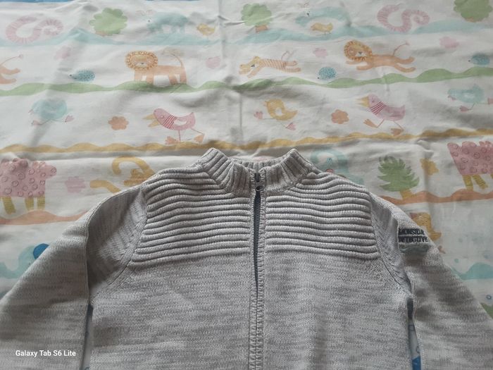 Gilet zippé  garçon  6ans  sergent major - photo numéro 2