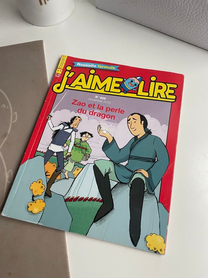 J’aime Lire - zao et la perle du dragon - N•406 novembre 2010