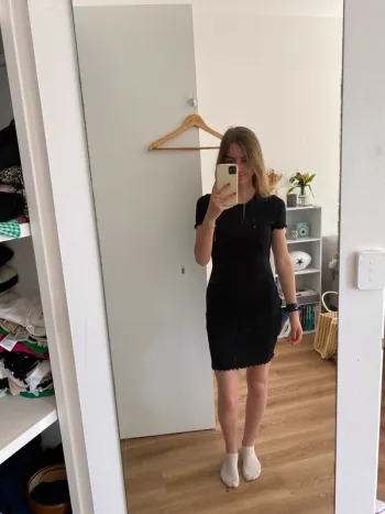 Robe noire moulante - Popular 21