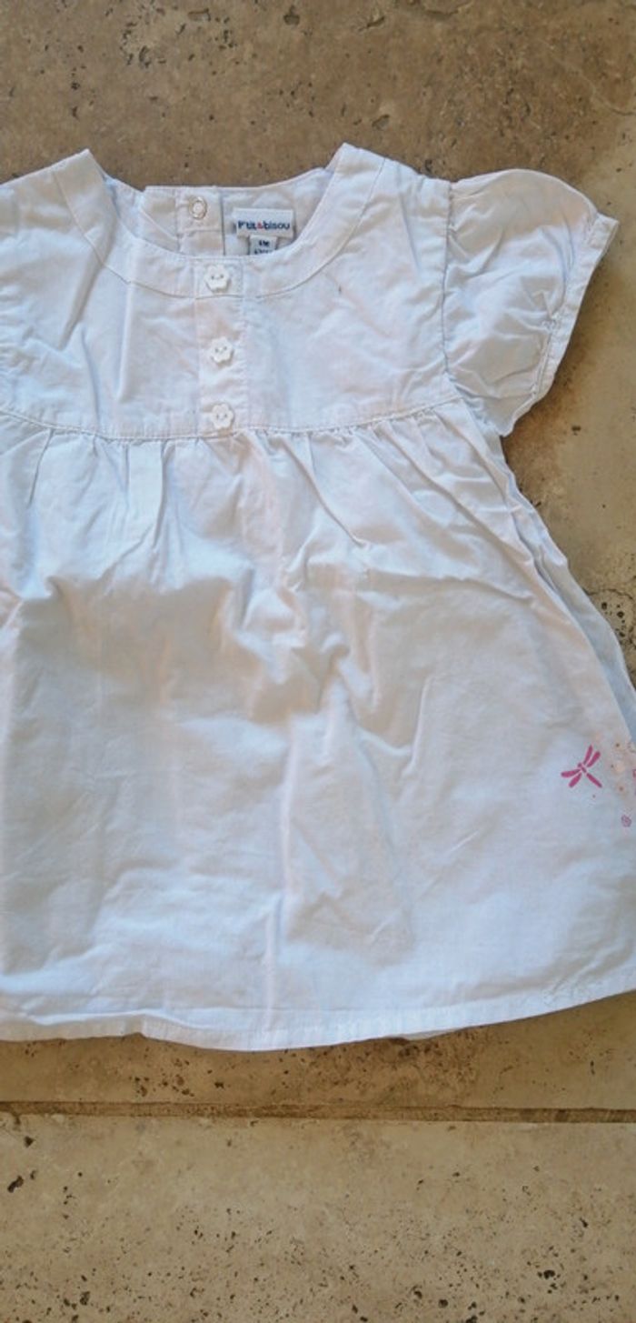 Lot de 2 robes été en 6 mois - photo numéro 3