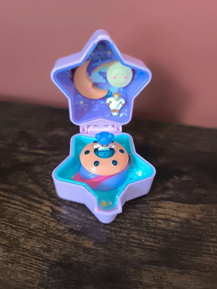 Polly pocket keepsake collection stardream bague ring case