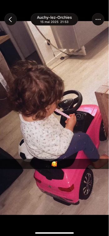 Voiture Volkswagen enfant ROSE
