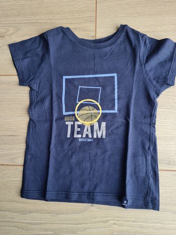 Tshirt Obaibi 2 ans bleu marine