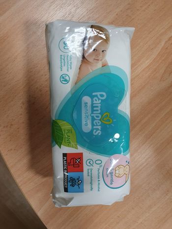 Lingettes Pampers Sensitive X80