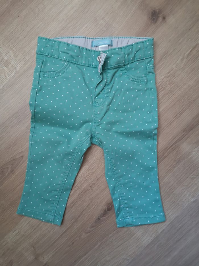 Tregging satin stretch bébé fille