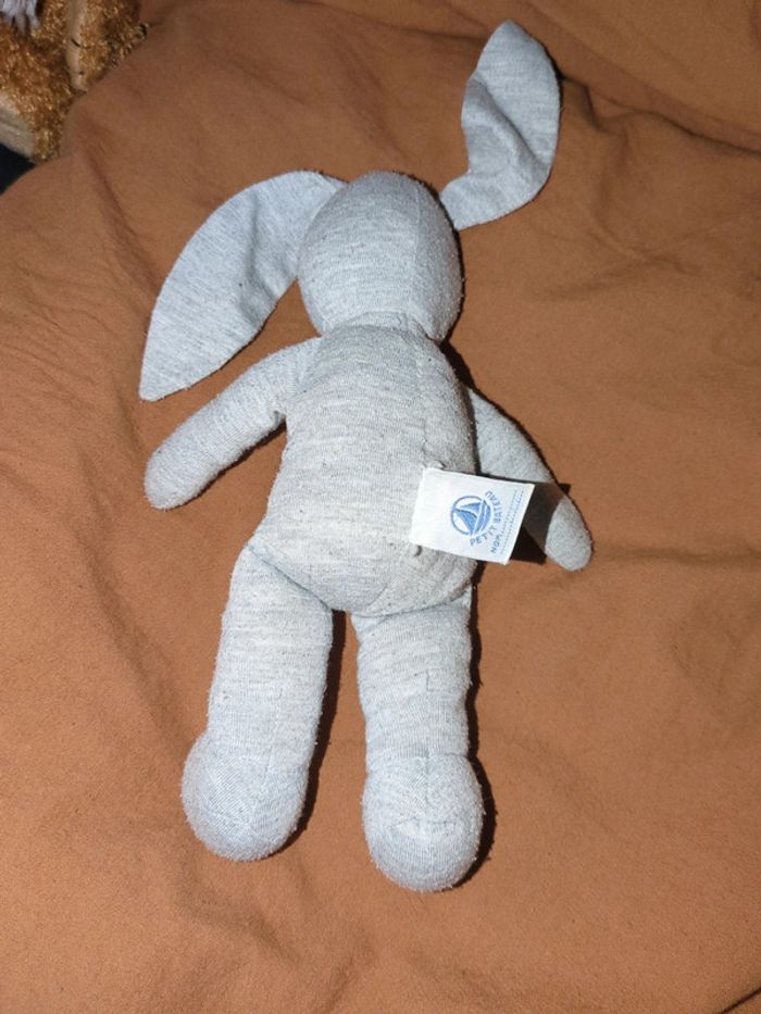 Doudou lapin gros petit bateau - photo numéro 2