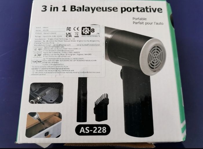 ASPIRATEUR À MAIN SANS FIL CEEAOO