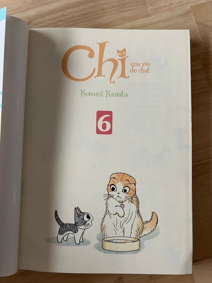 Manga Chi, Une Vie de Chat – Tome 6 – Konami Kanata – Bon État - photo numéro 2