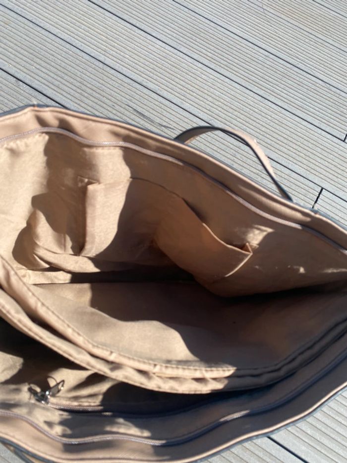 sac à main beige femme - photo numéro 2
