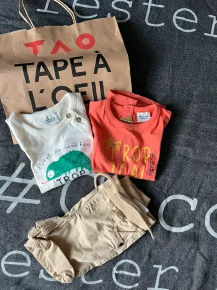 Ensemble garçon 18 mois – Tape à l’œil