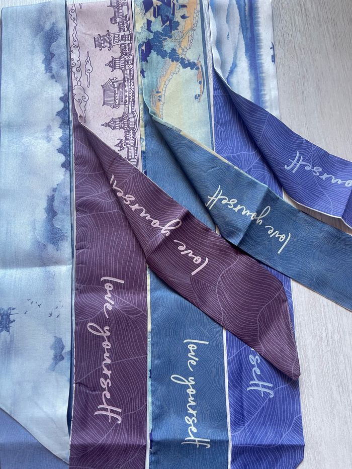 Lot de 8 bandeaux, foulards vintage - photo numéro 6