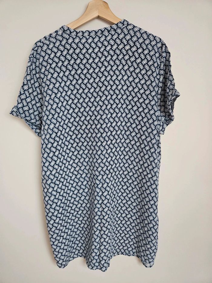 Robe bleu et blanche H&M T.44 - photo numéro 5