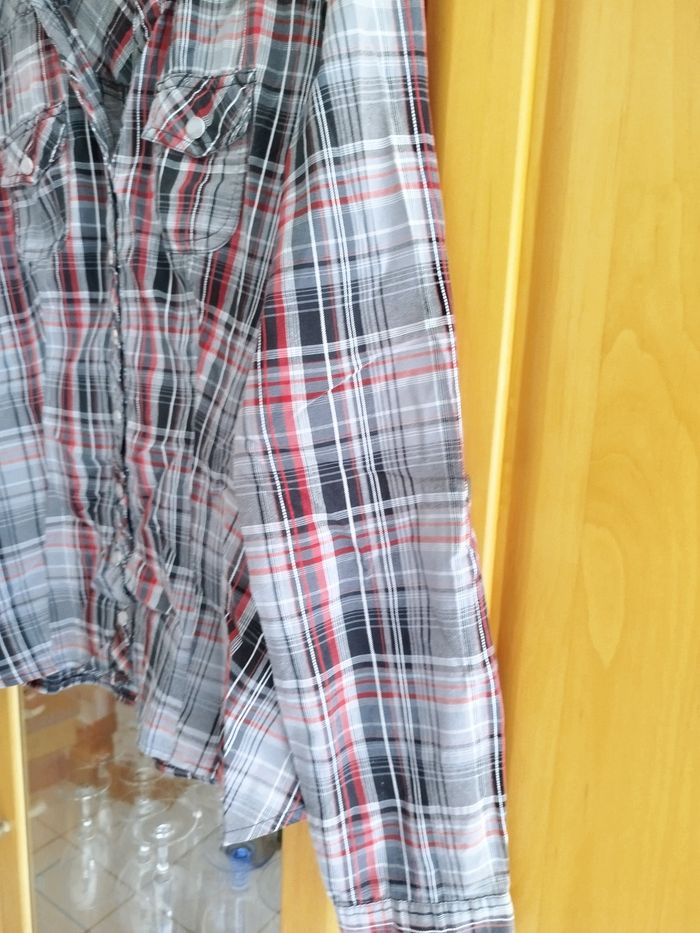 Chemise à carreaux taille M cache cache - photo numéro 2