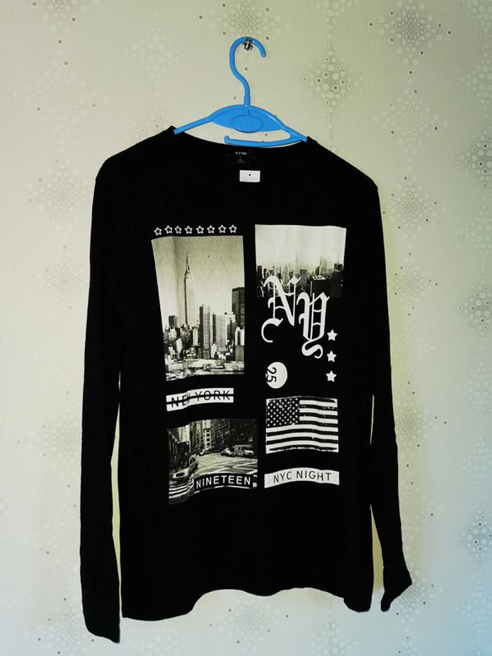 D2564 - lot de 2 tee-shirt homme S