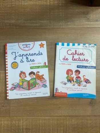 Lot de 2 cahiers d’apprentissages Sami et Julie 