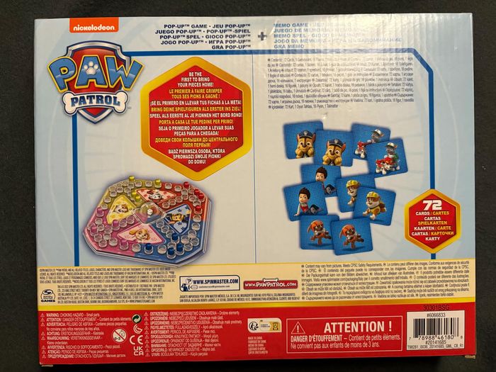 Pat' Patrouille - Jeu Pop Up - paw patrol - photo numéro 3