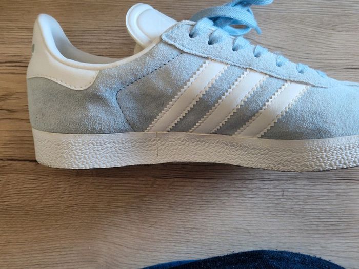 Adidas Gazelle – Bleu clair / Blanc - photo numéro 8