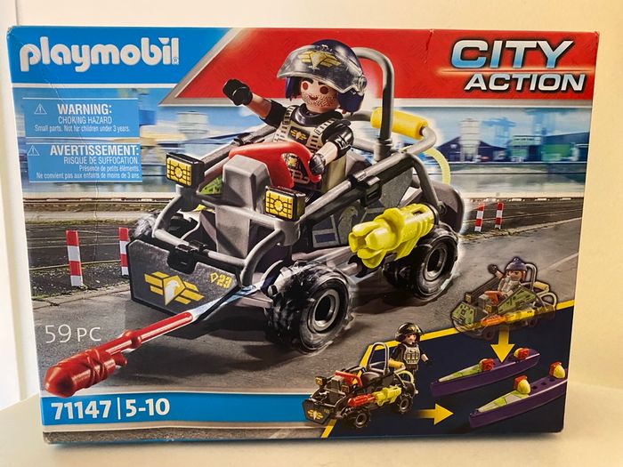 Playmobil city action boîte 71147