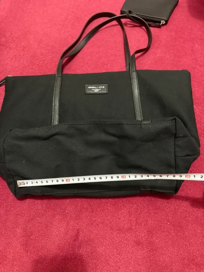 Sac noir tissus similicuir kendall +kylie neuf - photo numéro 7